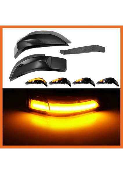 4x Araba LED Dinamik Dikiz Aynası Toyota Corolla Yaris XP130 Auris E180 Camry Prius Için (Yurt Dışından) fiyatları