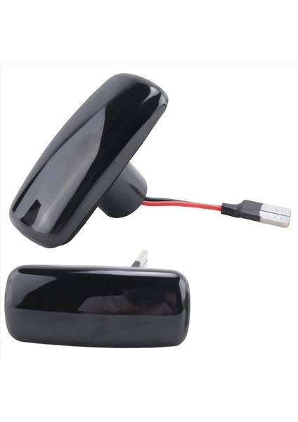 Chrysler Için 4x 200 300C Sebring Dodge Caliber Nitro Lancia Jeep Compass Araba LED Yan Işaretçi Açık Siyah (Yurt Dışından) fiyatları