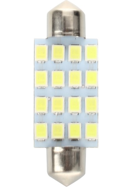 10 Adet 16 Torpido Araba Ampul LED Smd 3528 42 mm - Beyaz (Yurt Dışından) fiyatları