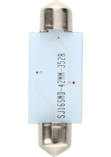 10 Adet 16 Torpido Araba Ampul LED Smd 3528 42 mm - Beyaz (Yurt Dışından) modelleri