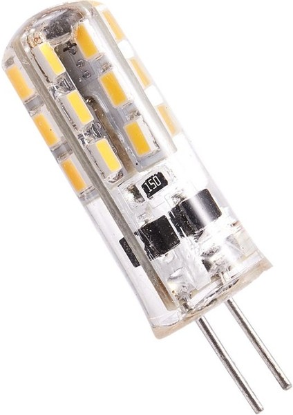 10X G4 LED Spot Ampul Lambası 1 5W 24 Smd 3014 Sıcak Beyaz 12V Dc (Yurt Dışından) fiyatları