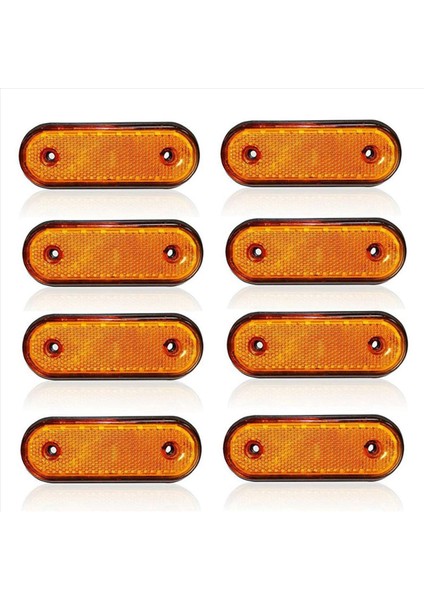 16PCS Amber Markerings Işık Yan Işaretleyici 20LED 24V Happyk Lamba Kamyon Kamyon Yan Işaretçi Kamyon Için Işıklar (Yurt Dışından) fırsatları