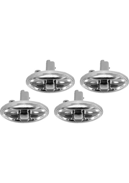 4pcs Araba Turn Sinyal Işık Çamurluk Yan Işıklar Citroen C2 Elysee Picasso Peugeot 307 206 (Yurt Dışından)