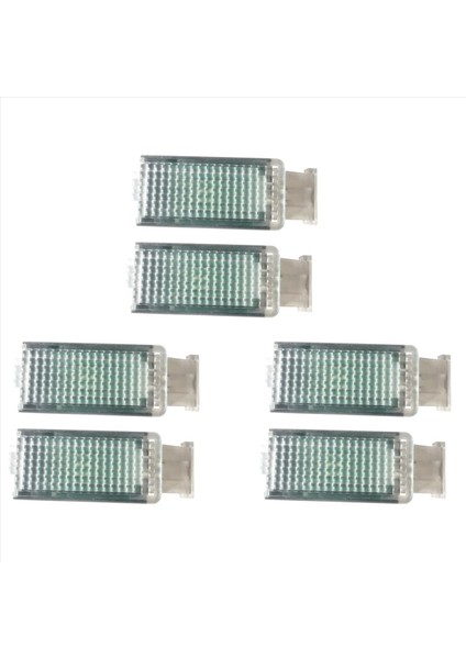 6pcs Golf Için LED Footway Işık 6 Golf 7 Jetta Mk5 Mk6 Tiguan Passat B7 B8 5gg 947 409 5GG947409 5g0 947 409 (Yurt Dışından)