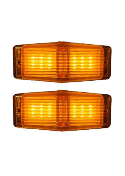 4pcs LED Işaretleyici Işıkları Ön Çift Brülör Göstergesi Lamba Için Scania Volvo Adam Benz Kamyon Kamyonu Ön Izgara Işık (Yurt Dışından) fırsatları