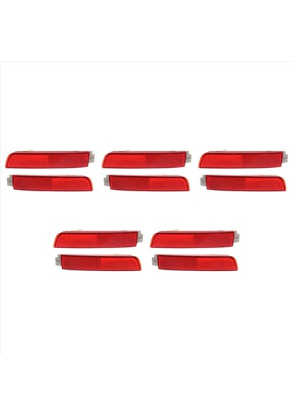 Nissan Sentra 2013-2018 265655C000 Için 10X Araba Arka Tampon Reflektörü (Yurt Dışından)