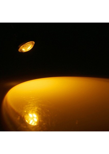 24 Adet Araba 12V 23MM Çift Renk Geçiş 4014 12 LED Drl Eagle Göz Gündüz Işığı (Yurt Dışından)