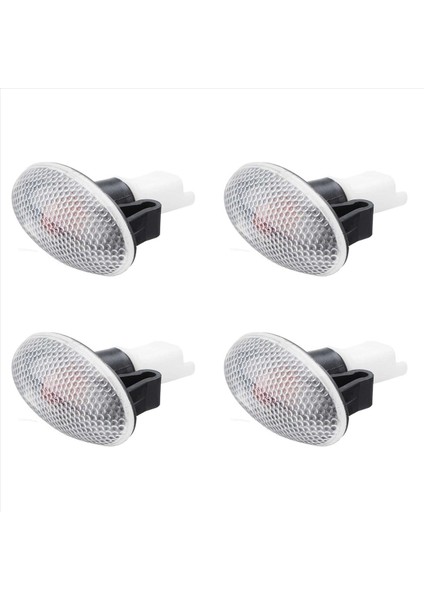 Peugeot Için 4x 206 407 607 Sinyal Yan Işaretleyici Işık Tekrarlayıcı Lamba Göstergesi 632574 (Yurt Dışından)