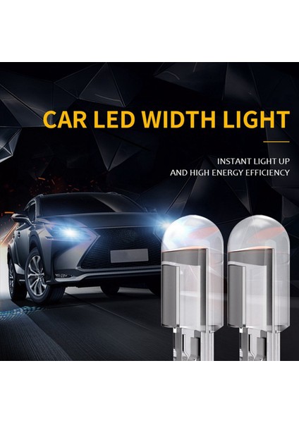 30PCS Araba LED T10 W5W Cob Okuma Kubbe Lambası Işık Işıkları Plaka Ampulleri 168 194 192 Dc 12V Beyaz (Yurt Dışından) indirimleri