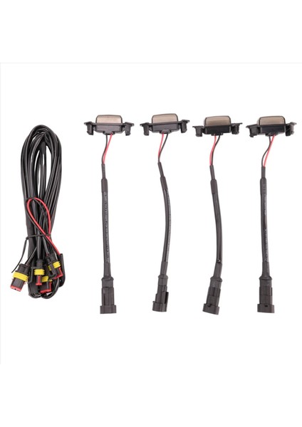 2016-2021 Için 20X Toyota Tacoma Trd Pro / 2019-2021 Rav4 LED Ön Izgara Füme Amber Işık Gündüz Işık Lambası (Yurt Dışından) fiyatları