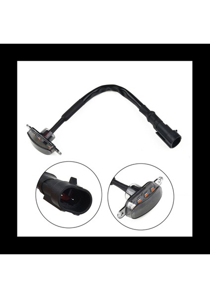 Ford F-150 Raptor Için 6x Füme Lens Amber LED Ön Izgaralar Koşu Lambaları (Yurt Dışından)