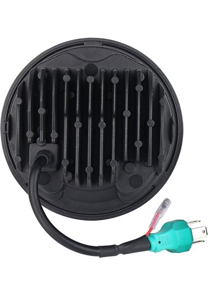 Harley Motorbikes Için Uygun 5 75 Inç Gündüz Koşu Işıkları Melek Gözleri Uzun ve Düşük Işın 12V LED Farlar (Yurt Dışından) indirimleri