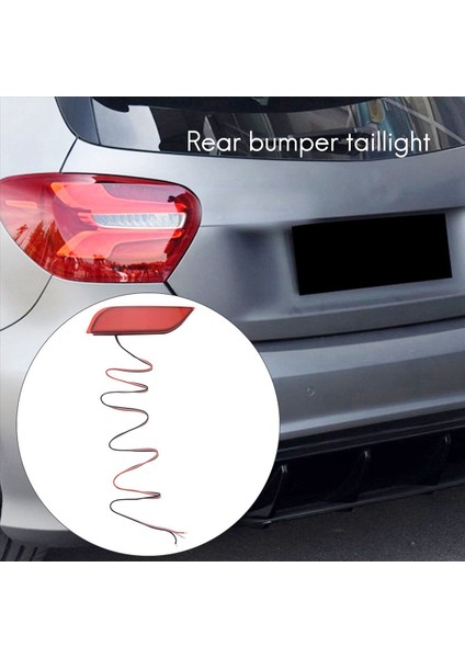 4x Otomotiv LED Arka Tampon Kuyruk Lambası Fren Lambası Dönüş Sinyali Işık Yansıtıcı Subaru / Impreza / Xv / Wrx (Yurt Dışından) fiyatları