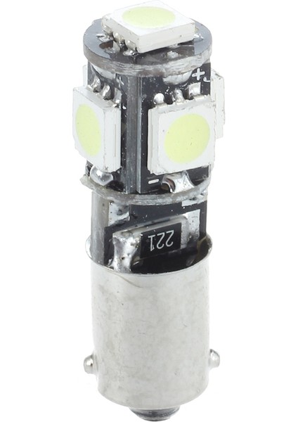 2x Ampul 5 LED 5050 Smd BA9S H6W T4W Beyaz Odb Anti Hata Kodu Lambası (Yurt Dışından) fiyatları