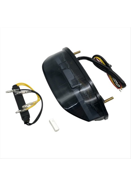 Motosiklet Arka Kuyruk Işık Fren Sinyalleri Honda CBR600RR F5 2013-2023 Aksesuarlar Için Entegre LED Işık - Siyah (Yurt Dışından)