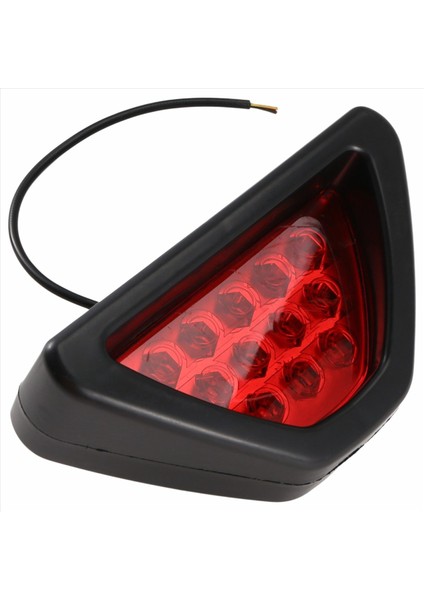 F1 Style 12 LED Arka Kuyruk Freni Durdurma Işık Üçüncü Flaş Kırmızı Lens Drl Sis Lambası (Yurt Dışından)