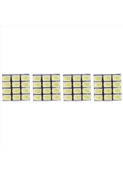 T10 W5W Beyaz Canbus 1206 12-Smd LED 12V Ampul Lambası X4 (Yurt Dışından)
