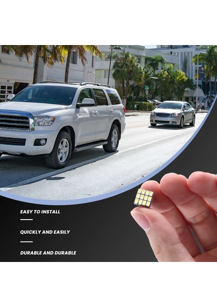 T10 W5W Beyaz Canbus 1206 12-Smd LED 12V Ampul Lambası X4 (Yurt Dışından) modelleri