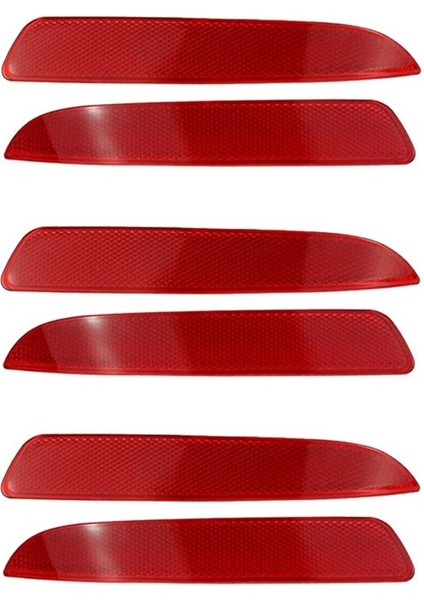 6x Araç Arka Tampon Işığı Reflektör Işık Bmw Için Bmw X5 E70 2007 2008 2009 63217158949 63217158950 (Yurt Dışından)