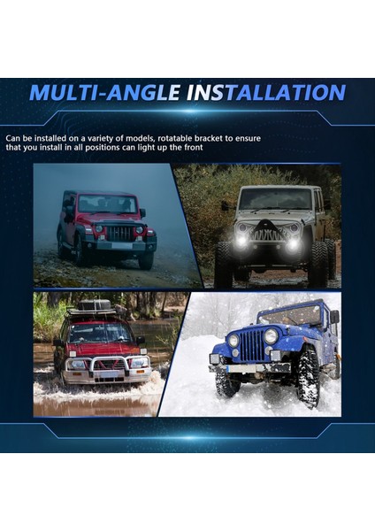 4 Inç Kare LED Iş Işığı 2pcs 90W Sel Lambası Offroad Ağır Ekipman Araçları Kamyon Traktör Arabası Tekne Atv Utv (Yurt Dışından) indirimleri