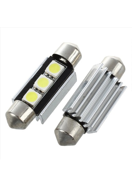 8x Smd LED Festoon 39 mm Canbus C5W 12V 3 Güç Smd Plakası ve Okuma Işığı - Bmw 3 Serisi 5 Serisi Beyaz (Yurt Dışından) fırsatları