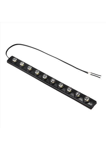 12 x 20W Gündüz Koşu Işıkları Otomatik Drl LED Sürüş Işıkları 10 Cob LED Araç Bağlığı 200LM Dc 12V (Beyaz Işık) (Yurt Dışından) modelleri