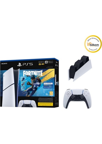 Ps5 Digital Fortnite V2 + Dualsense Kol ve Şarj Istasyonu (Bilkom Garantili)