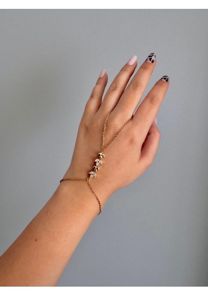 Yaprak Desenli Gold Şahmeran fiyatları