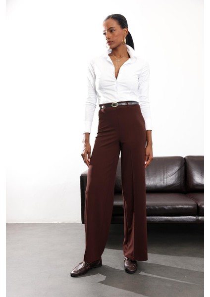 Beyaz V Yaka Likralı Slim Fit Gömlek 16669 fiyatları