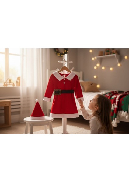 Kız Bebek/çocuk Noel Elbise/yılbaşı Kostümü fiyatları