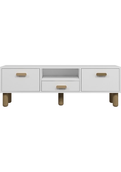 1327DROPCT-32 Tv Sehpası Beyaz-Safirmeşe fırsatları