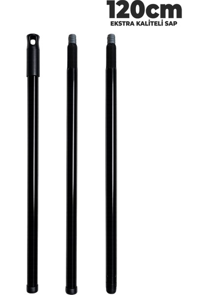 120 cm 3 Parça Demonte Sap - Tüm Başlıklar Uyumlu Standart Giriş Sıkıştırmalı Vidalı Ekstra Kaliteli