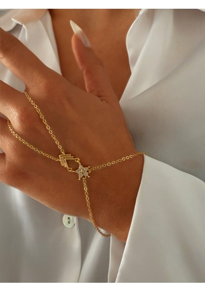 Zirkon Taşlı Yıldız Şahmeran