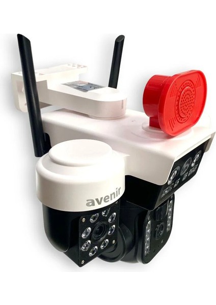 AV-S263W Beyaz 3 Kameralı 6mp Güneş Panelli Solar Wifi Ptz Kamera Krn Teknoloji modelleri