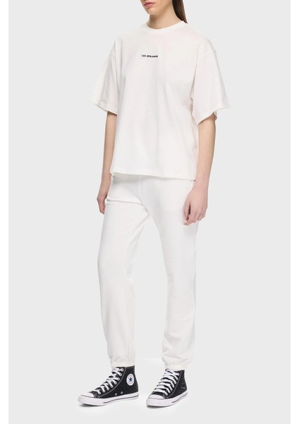 Pamuklu Regular Fit Normal Bel Lastikli Paça Pantolon Bayan Pantolon Lbnoosessfusp fırsatları