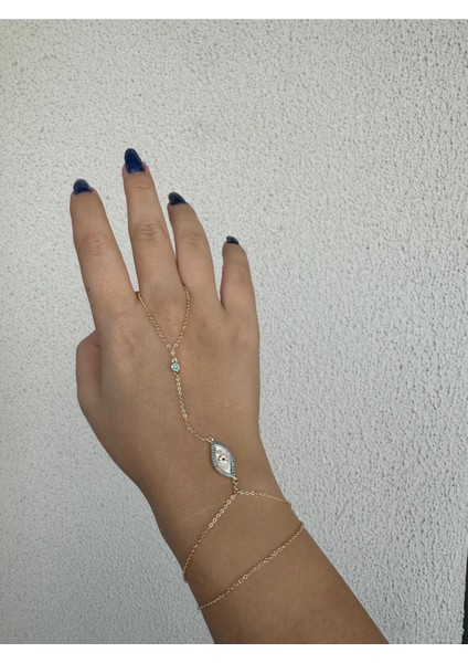 Özel Seri Gümüş Zirkon Taşlı Mineli Nazar Boncuk Detay Şahmeran fiyatları