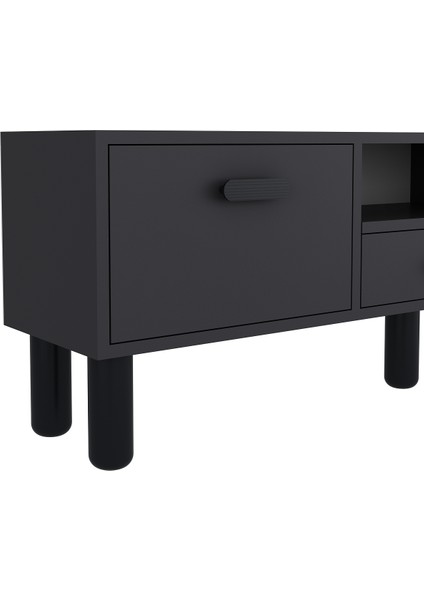 1327DROPCT-32 Tv Sehpası Antrasit-Siyah