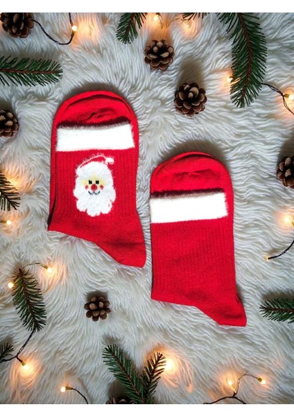 - Yılbaşı Temalı Kadın Çorap – Desenli Özel Tasarım (Hediye Paketli) fiyatları