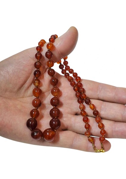 Karnelyan Akik Kolye - El Işi Süzme Tasarım 413-5 modelleri