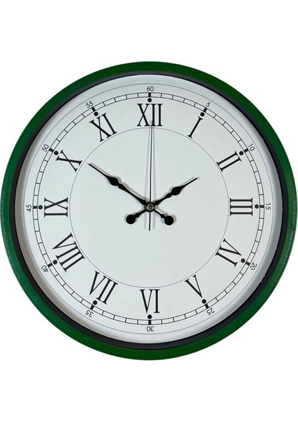 36 cm Dekoratif Yeşil Duvar Saati fiyatları
