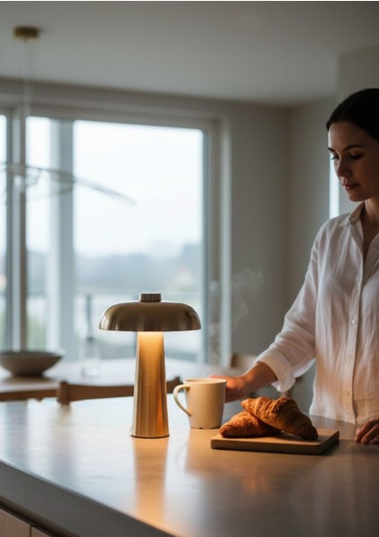 Mono Gold Şarjlı Masa Lambası