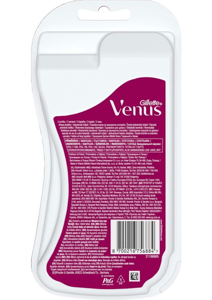 Smooth Miami Kadın Tıraş Bıçakları, 3'lü Kadın Kullan At Tıraş Bıçakları indirimleri