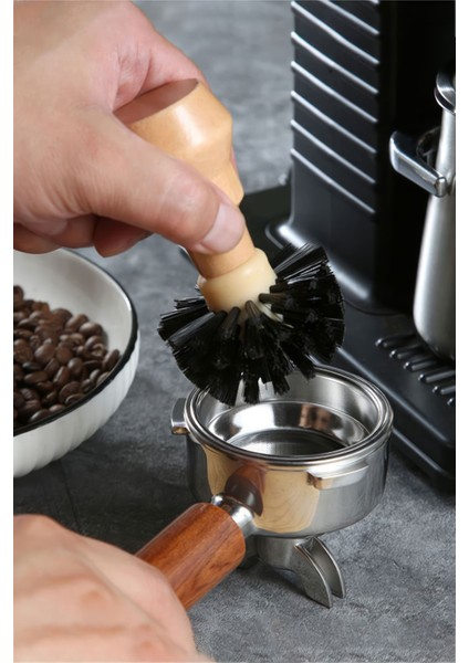 Espresso Makinası 51 mm Tamper Temizleme Fırçası MT228 indirimleri