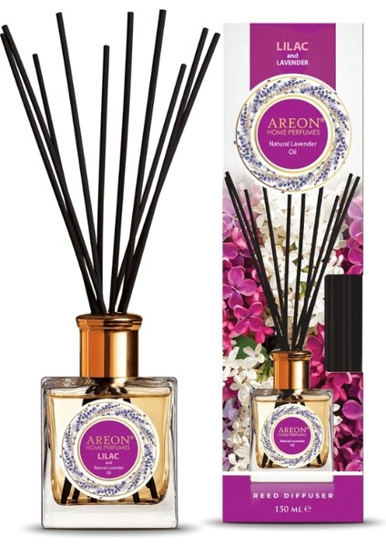 Lavender Oil Lilac 150 ml Bambu Çubuklu Oda Kokusu