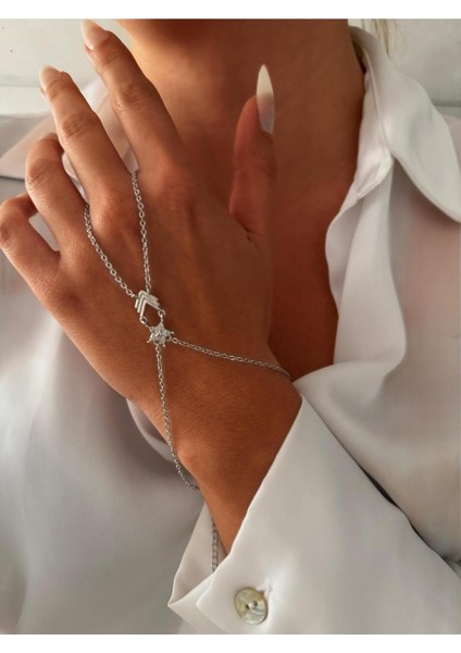 Tasarım Çelik Yıldız Detaylı Şahmeran