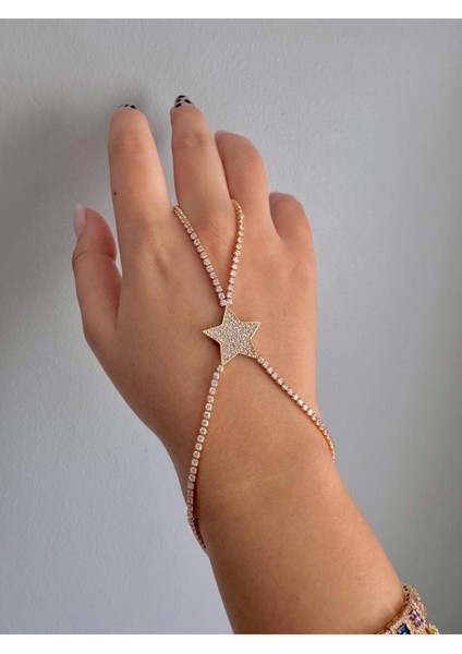 Zirkon Taşlı Yıldız Şahmeran