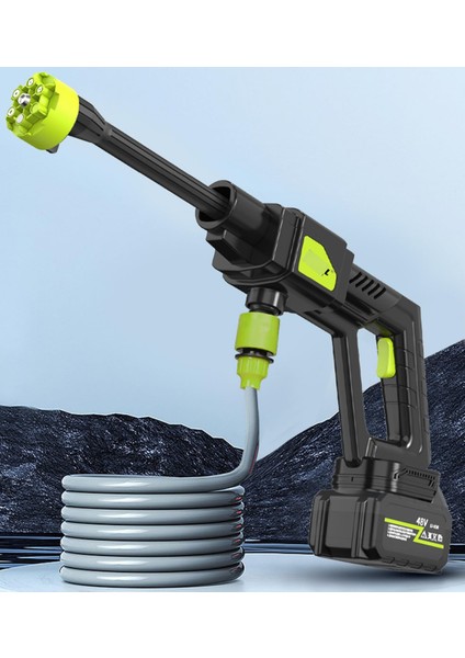 Leerfei 8100 Şarjlı Akülü Araba Yıkama Makinesi | 3.0mpa Yüksek Basınçlı Taşınabilir Oto Yıkama Tabancası modelleri