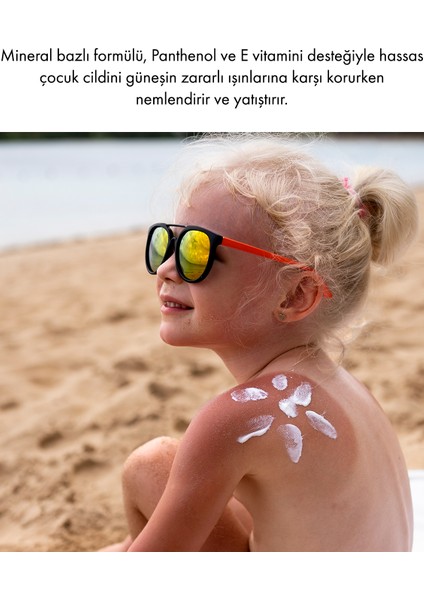 Greenlabel Yüksek Korumalı Kids Sun Spf 50 Mineral Bazlı Çocuklar İçin Güneş Koruyucu Krem 100 ml fırsatları