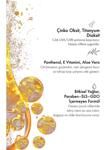 Greenlabel Yüksek Korumalı Kids Sun Spf 50 Mineral Bazlı Çocuklar İçin Güneş Koruyucu Krem 100 ml indirimleri