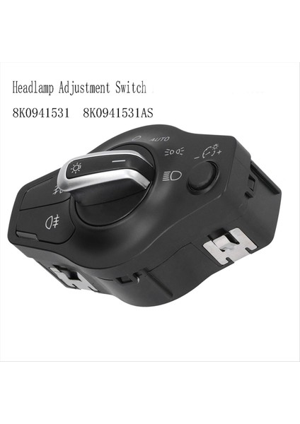 8K0941531 Far Silinme Kontrol Anahtarı Far Ayarlama Anahtarı Audi A4 B8 Q5 2009-2016 8K0941531AS (Yurt Dışından) indirimleri